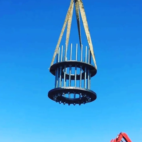 Base Da Cementare Tirafondo Per Struttura