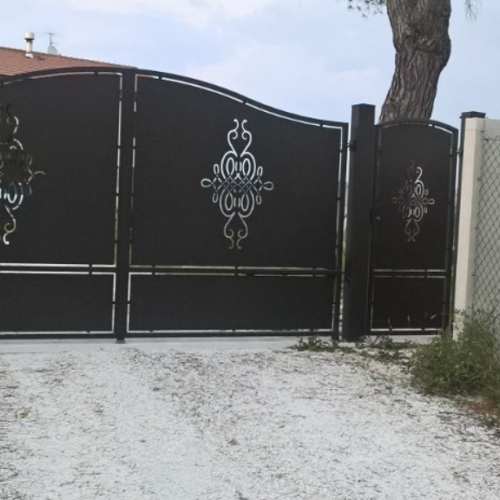 Cancello Disegno Taglio Laser