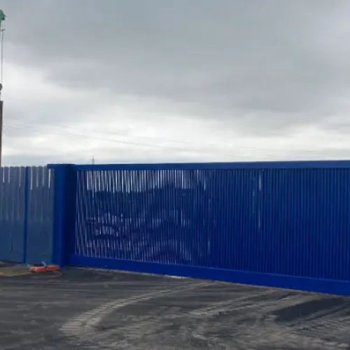 Cancello Industriale 15mt Cantiere Alta Velocita