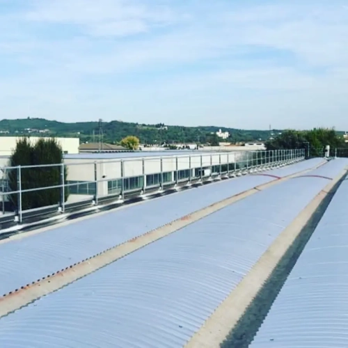 Parapetti Anticaduta Su Copertura Industriale