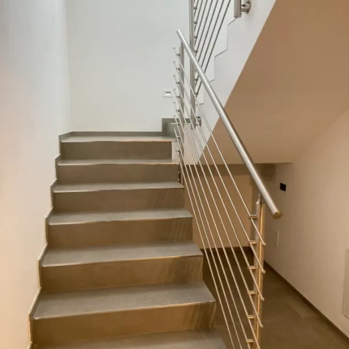 Parapetto Inox Tubo Tondo