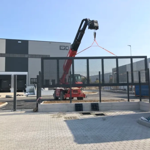 Sollevamento Cancello Industriale 12 Mt