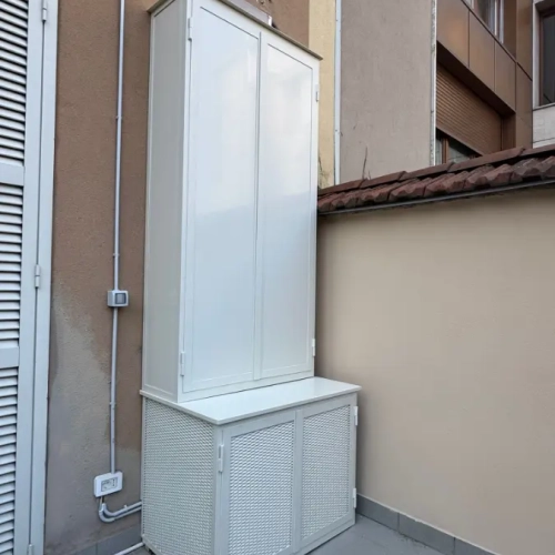 Vano Tecnico Armadio Per Esterno Per Condizionatore E Caldaia