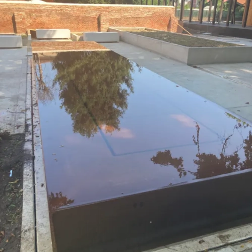Vasca Fontana In CORTEN